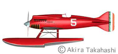 MACCHI M-39 Italy sideview