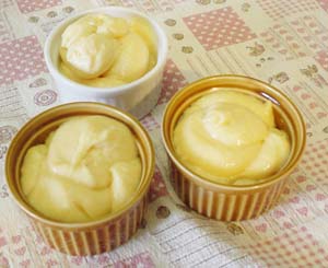 容器に入れた手作り石けん